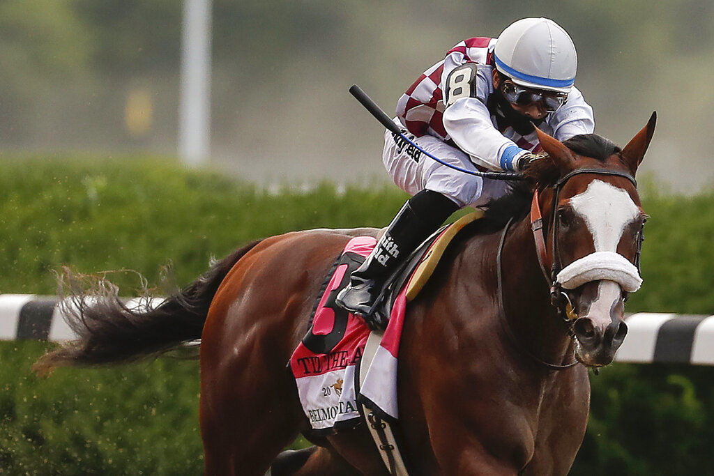 APTOPIX Belmont Stakes Horse Racing